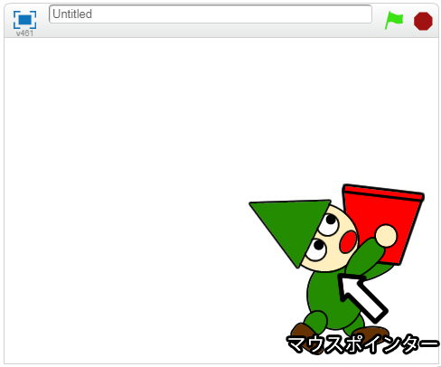 りんごへむける