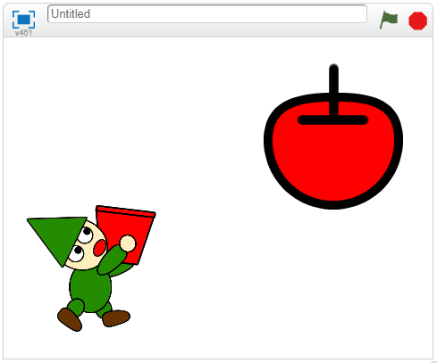 りんごへむける