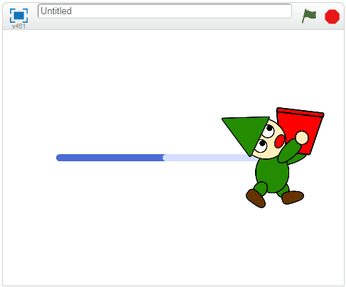 ペンの濃さを50に変える